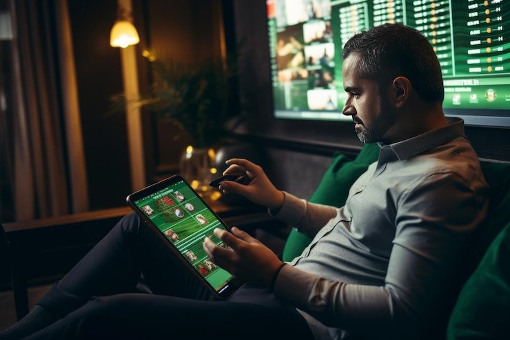 Antarmuka platform susu4d dengan menu permainan sepak bola dan kasino